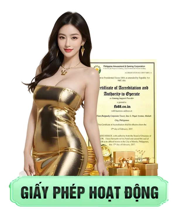 giấy phép hoạt động hb88