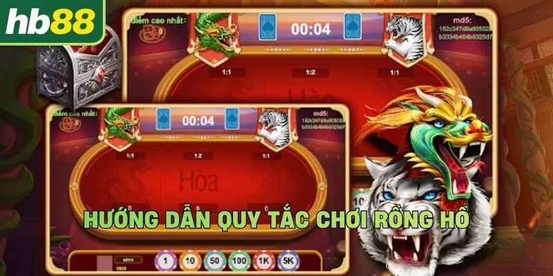 Hướng dẫn quy tắc chơi Rồng Hổ